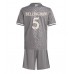 Maillot de foot Real Madrid Jude Bellingham #5 Troisième vêtements enfant 2024-25 Manches Courtes (+ pantalon court)